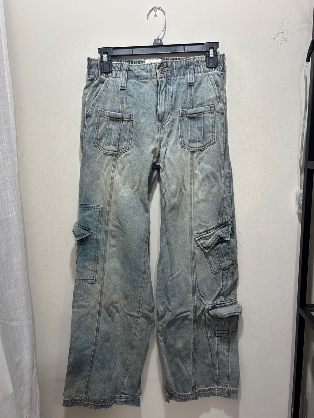BDG Urban Outfitters Y2K Cargo Pants – Denim Blue